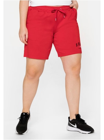 sheego Bermudas in rot