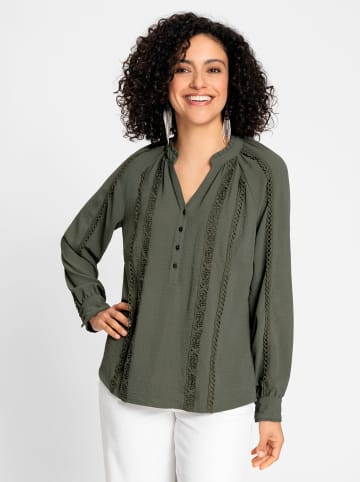 WITT WEIDEN Bluse in khaki