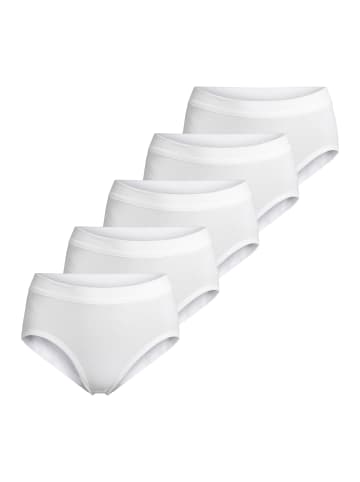 ESGE Hüftslip Basic - Feinripp in Weiß