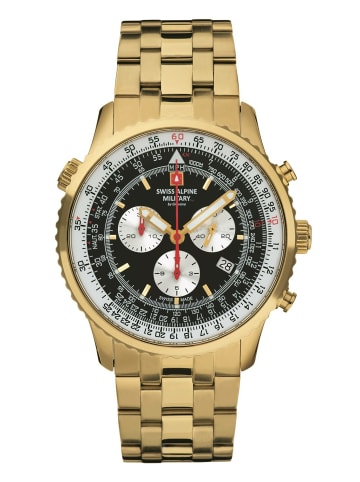 Swiss Alpine Military by Grovana Chronograph für Herren in gold