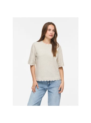 Vila Pullover in Super Light Natural Melan