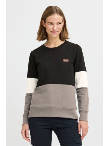 Oxmo Sweatshirt OXTRINE in Schwarz