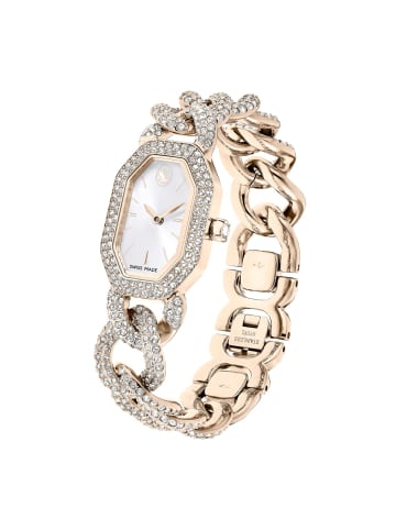 Swarovski Analoguhr für Damen in gold