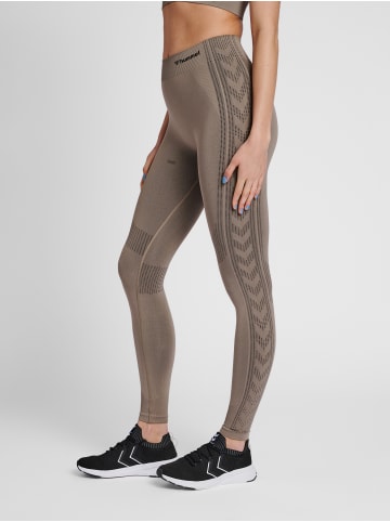 Hummel Leggings Hmlmt Shaping Multisport Damen in DRIFTWOOD