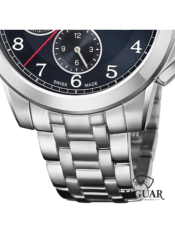Jaguar Chronograph-Armbanduhr Jaguar Le Chronographe silber groß (ca. 45mm)