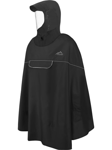 Normani Outdoor Sports Regenponcho Sohra in Schwarz