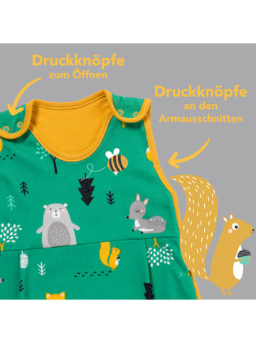 Schlummersack Bio Babyschlafsack, 1.0 TOG in Orange