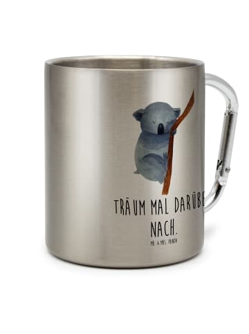 Mr. & Mrs. Panda Teetasse Koalabär mit Spruch in Silber