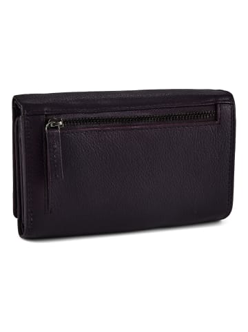 Greenburry Spongy Geldbörse Leder 15,5 cm purple