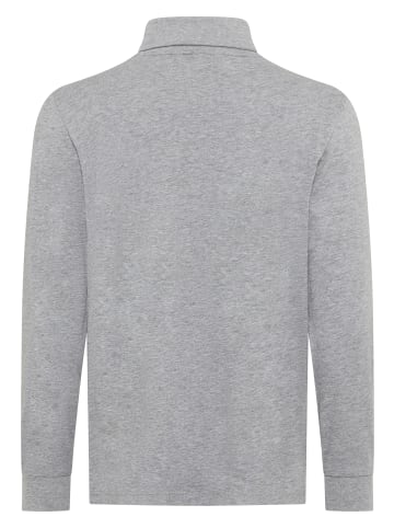 Bruno Banani Rollkragenshirt in dunkel grau meliert