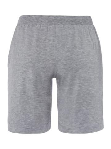 Hanro Schlafshorts Natural Elegance in Grau