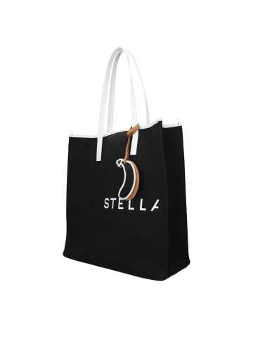 Schwarz Stoff Schulter Tasche