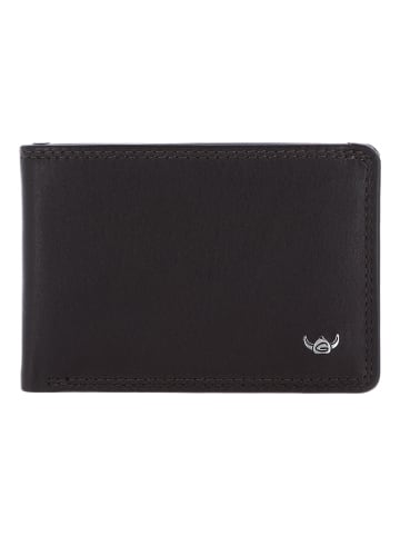 Golden Head Polo Geldbörse RFID Schutz Leder 10.5 cm dunkelbraun