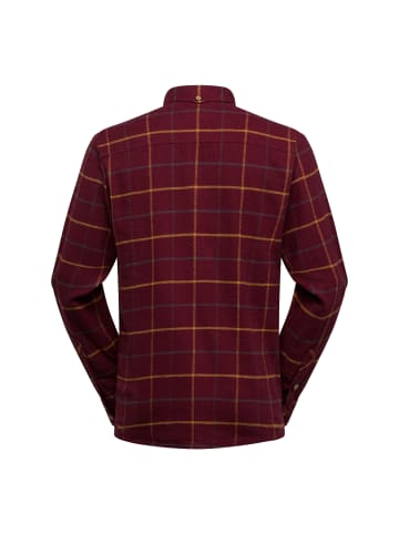 LA SPORTIVA Flanellhemd leicht in Bordeaux