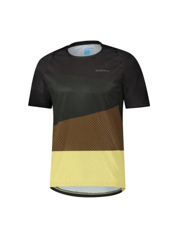 SHIMANO Short Sleeve Jersey FUJIMI in Brown