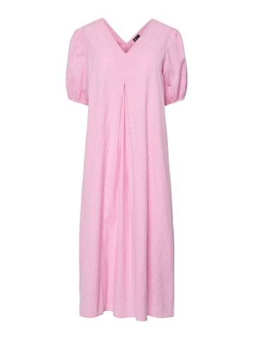 Pieces Maxikleid in Pink Tulle