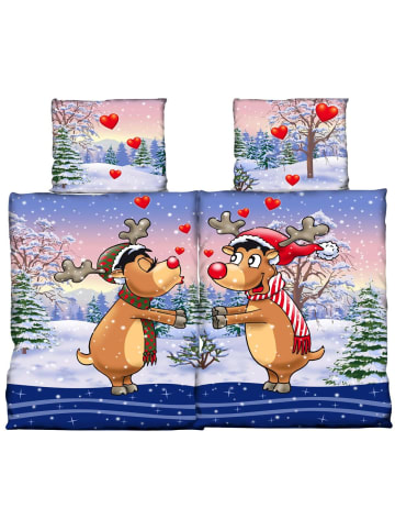 COFI 1453 Einzelne Zwei Personen Fleece-Bettwäsche 135x200 cm in Mehrfarbig