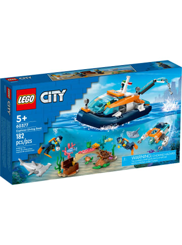 LEGO City Set Meeresforscher-Boot 60377 182x Teile - ab 3 Jahren in multicolored
