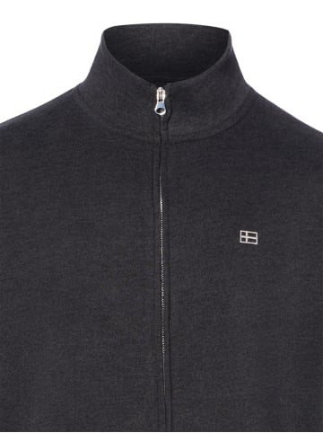 Nils Sundström Sweatjacke in grau - 0002