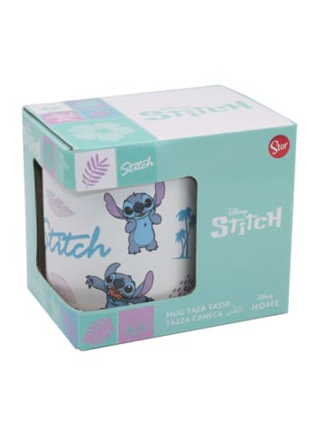 Disney Keramik Tasse | Disney Stitch | 325 ml | Henkel-Becher in Geschenkbox
