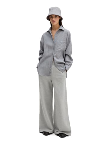 Marc O'Polo Streifenbluse relaxed in Medium Blue