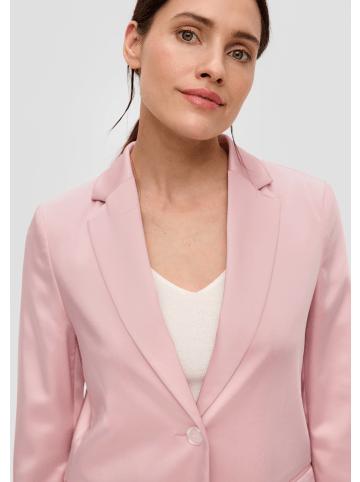 s.Oliver BLACK LABEL Indoor-Blazer langarm in Pink