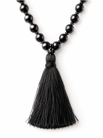 collezione alessandro Lange Kette " Dehli " in schwarz