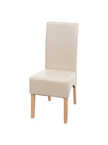 MCW Esszimmerstuhl Crotone, Creme, helle Beine