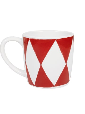 Blond Amsterdam Cappuccino-Becher Diamant in Rot - 500 ml