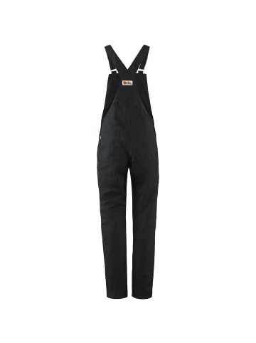 FJÄLLRÄVEN Latzhose Vardag Dungaree in Schwarz