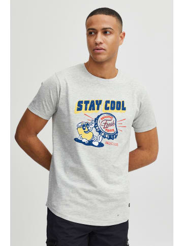 INDICODE T-Shirt IDDaniel - 41014MM  Modisches T-Shirt in Grau