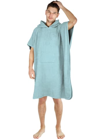normani Badeponcho aus Bio-Baumwolle Sitra in Hellblau