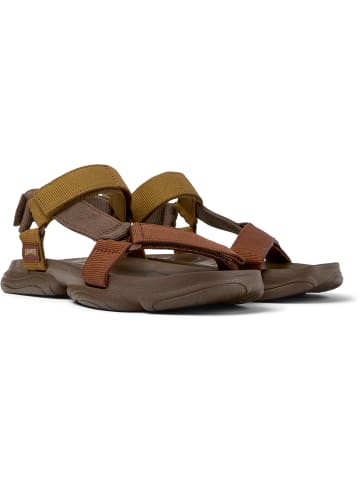 Camper Sandalen " Karst Sandal " in Braun Rot