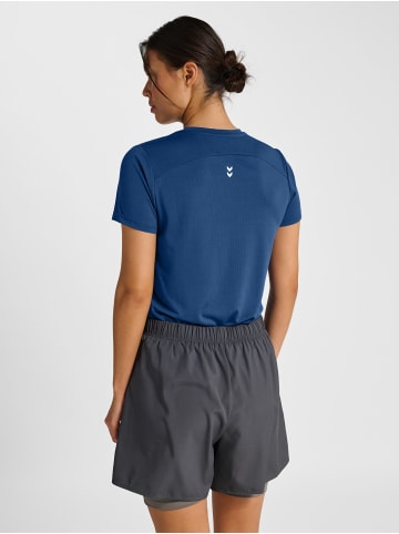 Hummel T-Shirt Hmlpulse Damen in NAVY PEONY