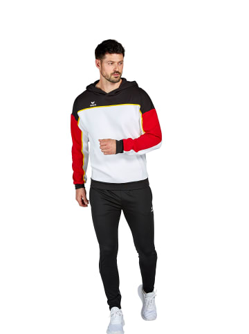 erima Herren Change By Erima Kapuzensweat in weiß/schwarz/rot