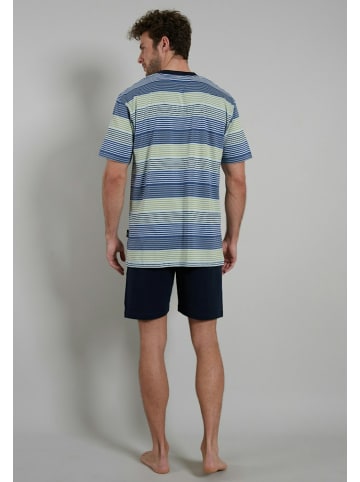 CECEBA Pyjama kurz für Herren in uni