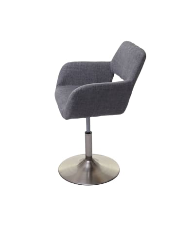 MCW Esszimmerstuhl A50, Grau, Fuß gebürstet