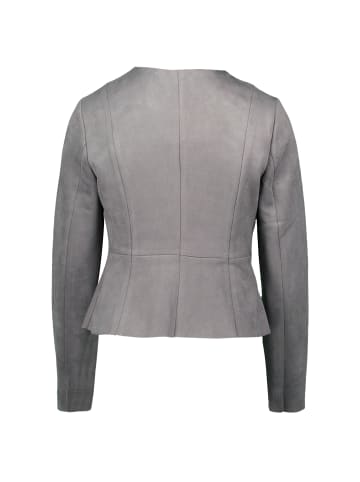 Zero  Blazer Wildlederoptik in Steel Gray