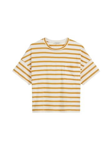 Marc O'Polo Streifen-T-Shirt relaxed in multi/ golden yellow