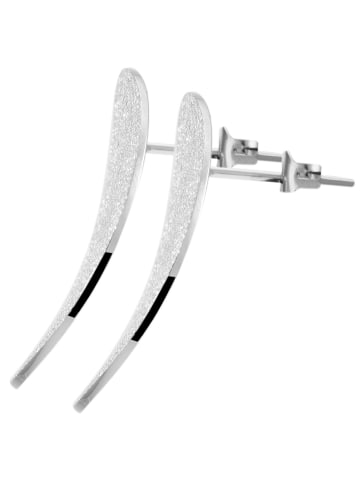 Adeliás Damen Ohrringe – Ohrstecker aus Edelstahl in silber