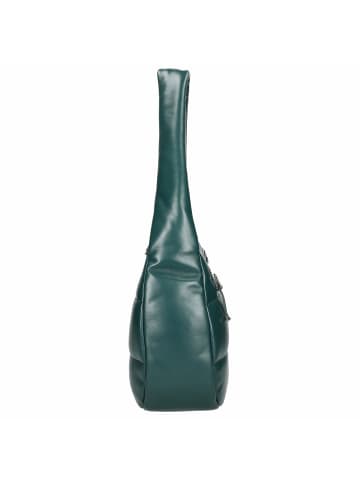 Jost Kaarina - Schultertasche 31 cm (black) in bottlegreen