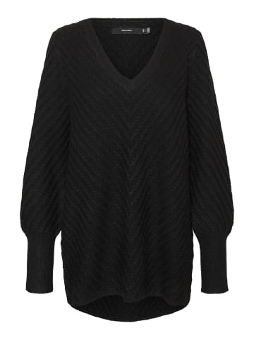 Vero Moda Strickpullover in Black