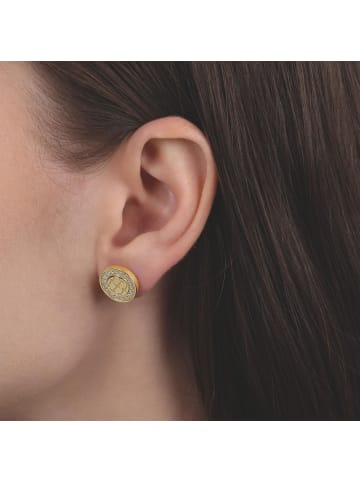 JOOP! Ohrstecker Edelstahl, IP gold in Gold