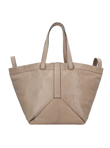 LIEBESKIND BERLIN Elvira Shopper Tasche L Leder 34 cm in stone