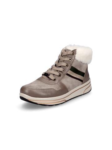 ara High-Top-Sneaker in grau beige