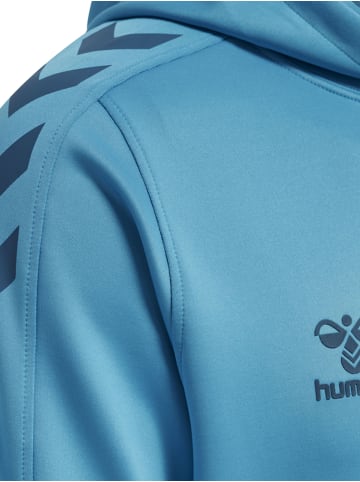 Hummel Hummel Hoodie Hmlcore Multisport Unisex Erwachsene Atmungsaktiv Feuchtigkeitsabsorbierenden in BLUE DANUBE