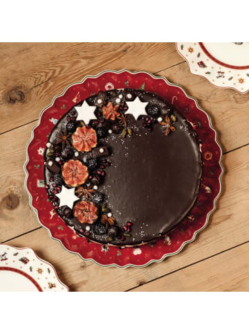Villeroy & Boch Kuchenplatte Toy's Delight in ø 33 cm in bunt