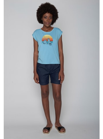 GreenBomb Timid Lifestyle Scooter in Meerwasser