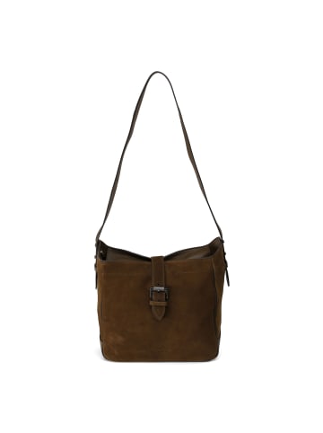 LIEBESKIND BERLIN Ren Schultertasche Leder 30 cm in safari