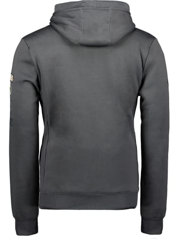 Geographical Norway Hoodie "Gymclass Db Men 100" in Grau